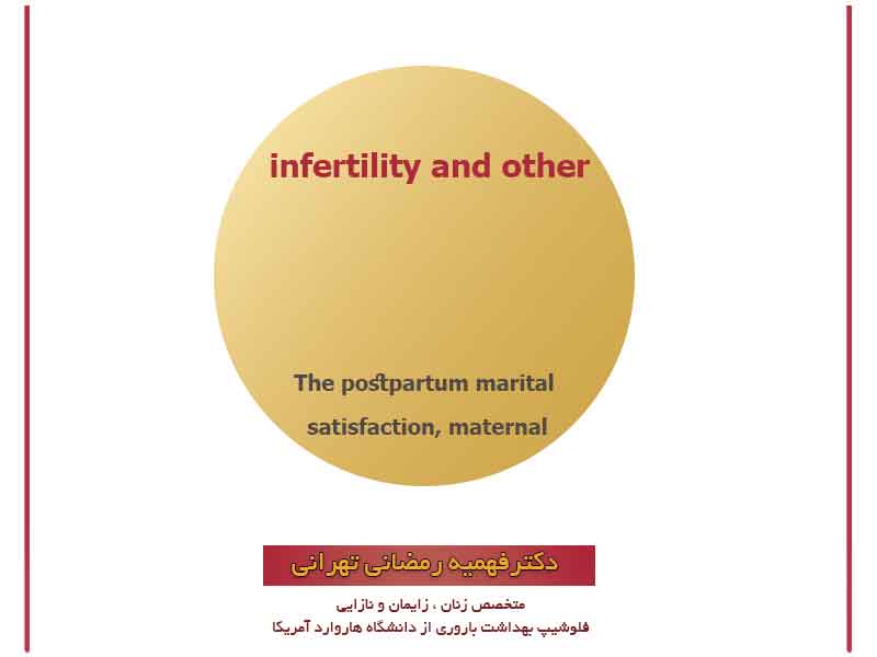 The postpartum marital satisfaction, maternal